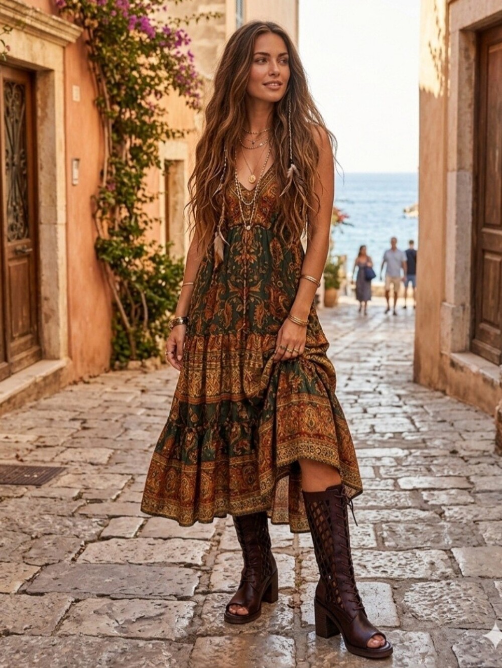 Gladiator Boots  Women's Normandy Open Toe Boot Vintage Foundry !